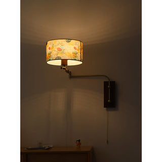 Linnea Patterned Fabric Sconce