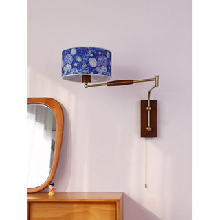 Linnea Patterned Fabric Sconce