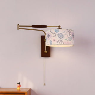 Linnea Patterned Fabric Sconce