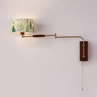 Linnea Patterned Fabric Sconce