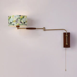 Linnea Patterned Fabric Sconce