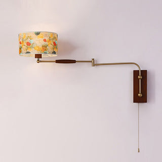 Linnea Patterned Fabric Sconce