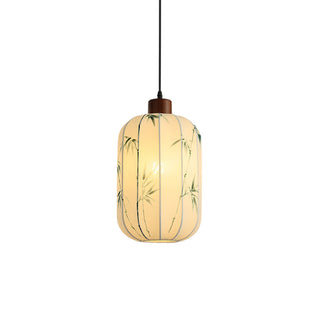 Linwood Fabric Lantern Pendant Lamp