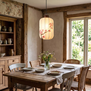 Linwood Fabric Lantern Pendant Lamp