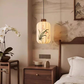 Linwood Fabric Lantern Pendant Lamp