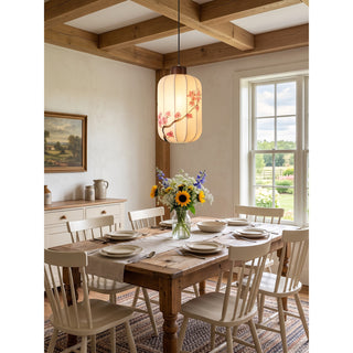 Linwood Fabric Lantern Pendant Lamp