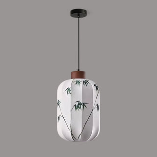 Linwood Fabric Lantern Pendant Lamp
