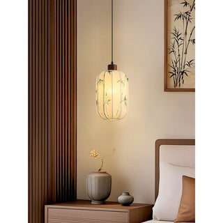 Linwood Fabric Lantern Pendant Lamp