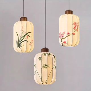 Linwood Fabric Lantern Pendant Lamp
