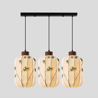 Linwood Fabric Lantern Pendant Lamp