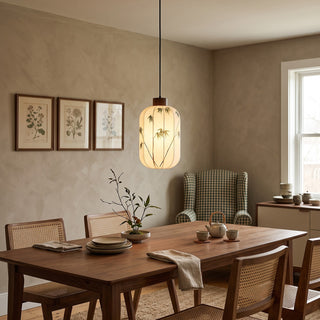 Linwood Fabric Lantern Pendant Lamp