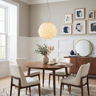 Lithic Cellular Glass Pendant Lamp