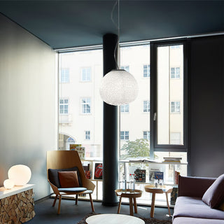 Lithic Cellular Glass Pendant Lamp