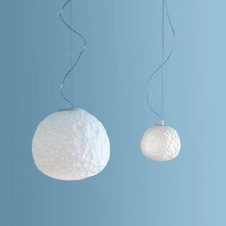 Lithic Cellular Glass Pendant Lamp