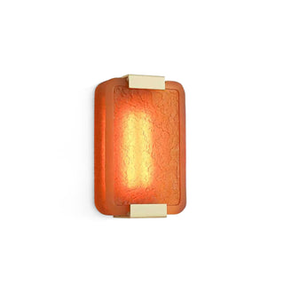 Lithos Textured Resin Sconce