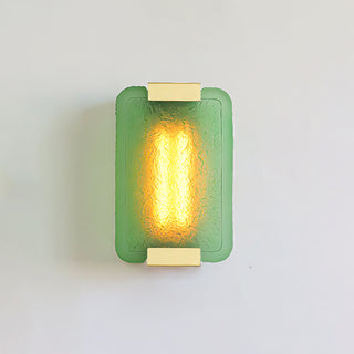 Lithos Textured Resin Sconce