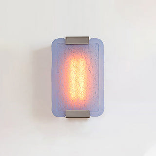 Lithos Textured Resin Sconce