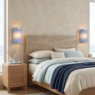 Lithos Textured Resin Sconce