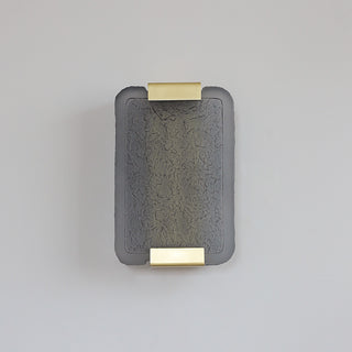 Lithos Textured Resin Sconce