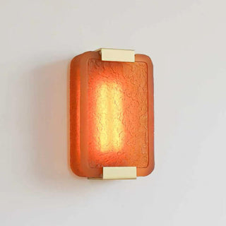 Lithos Textured Resin Sconce