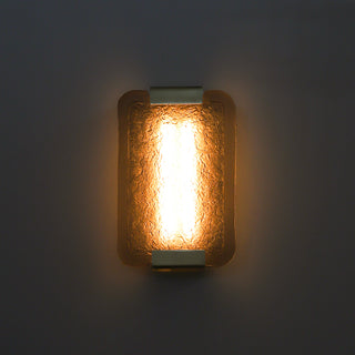 Lithos Textured Resin Sconce