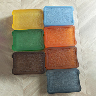 Lithos Textured Resin Sconce