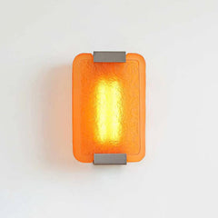 Antique Black Bronze & Orange