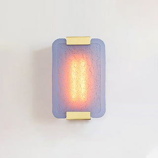 Lithos Textured Resin Sconce