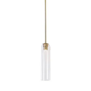 Long Tube Glass Pendant Lamp