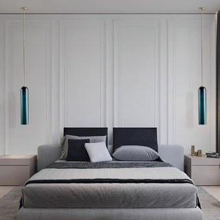 Long Tube Glass Pendant Lamp