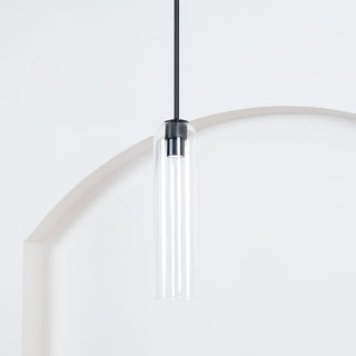 Long Tube Glass Pendant Lamp