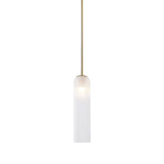 Long Tube Glass Pendant Lamp