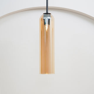 Long Tube Glass Pendant Lamp
