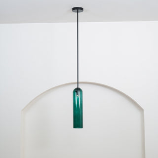 Long Tube Glass Pendant Lamp