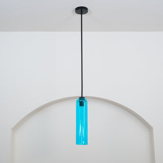 Long Tube Glass Pendant Lamp