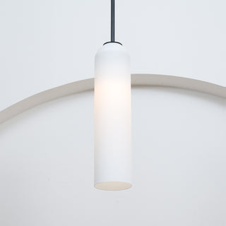 Long Tube Glass Pendant Lamp
