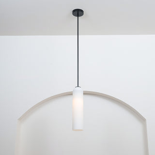 Long Tube Glass Pendant Lamp