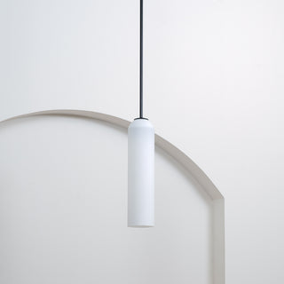 Long Tube Glass Pendant Lamp