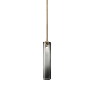 Long Tube Glass Pendant Lamp