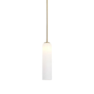 Long Tube Glass Pendant Lamp