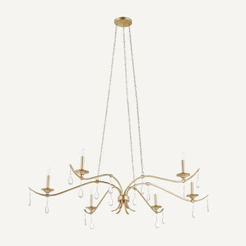 6 têtes : D 50″ x H 22″ / D 127cm x H 56cm