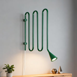 Louis Curved Plug-In Wall Lamp