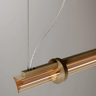 Lucan Prism Linear Pendant Light – detail 15