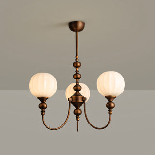 Lucerne Melon Globe Chandelier