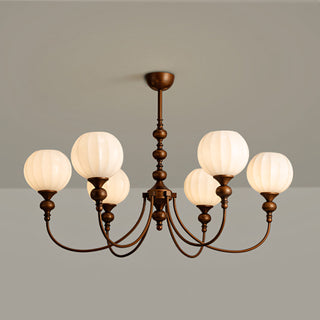 Lucerne Melon Globe Chandelier