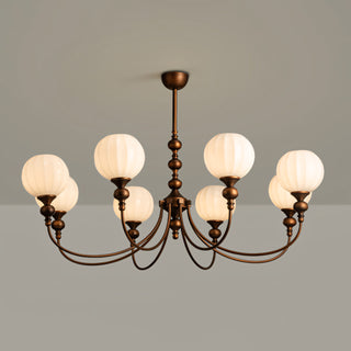 Lucerne Melon Globe Chandelier