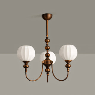 Lucerne Melon Globe Chandelier