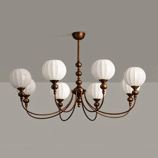 Lucerne Melon Globe Chandelier