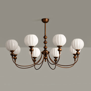 8 têtes : D 39″ x H 23,6″ / D 99cm x H 60cm
