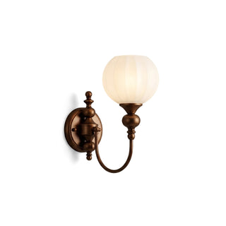 Lucerne Melon Globe Sconce